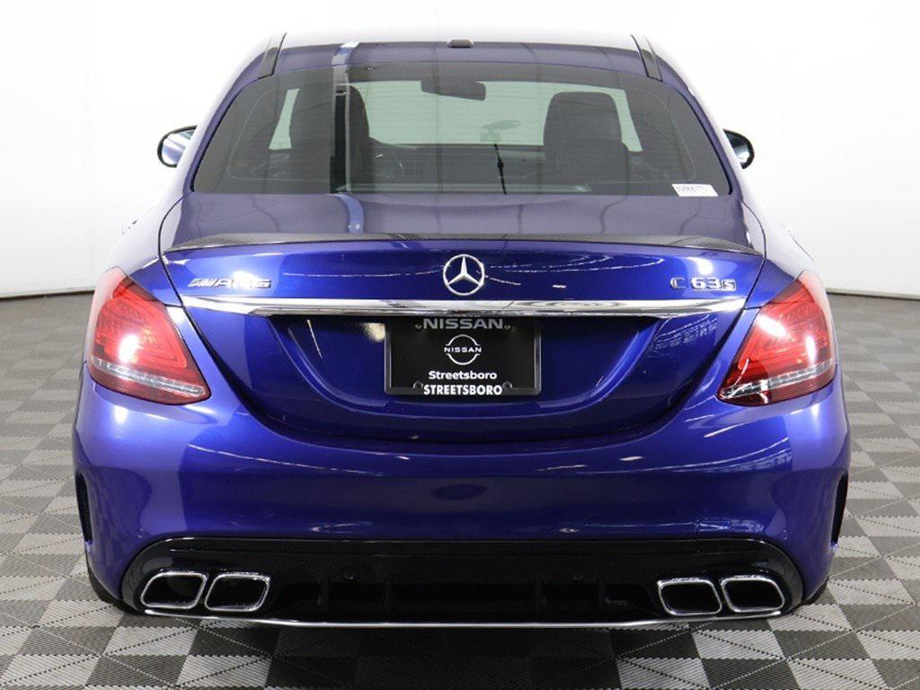 used 2019 Mercedes-Benz AMG C 63 car, priced at $44,599