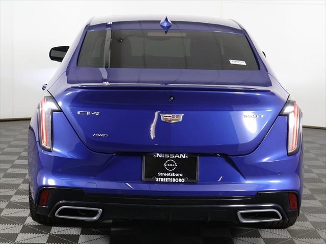 used 2020 Cadillac CT4 car, priced at $24,949