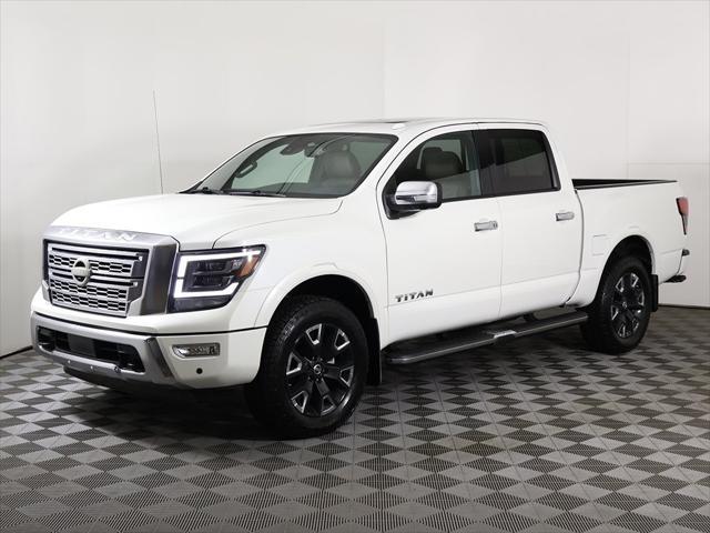 used 2021 Nissan Titan car, priced at $32,999