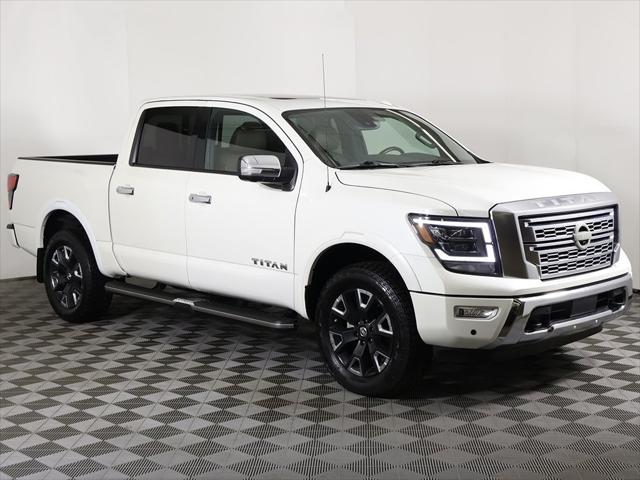 used 2021 Nissan Titan car, priced at $32,999