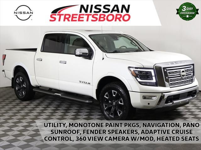 used 2021 Nissan Titan car, priced at $32,999