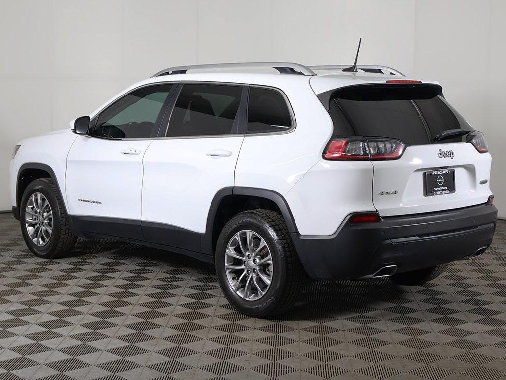 used 2021 Jeep Cherokee car, priced at $18,369