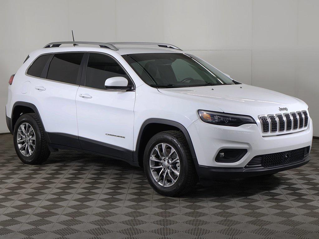 used 2021 Jeep Cherokee car, priced at $18,369