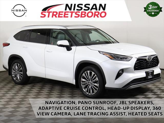 used 2022 Toyota Highlander car, priced at $38,290