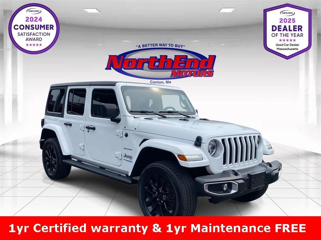 used 2021 Jeep Wrangler Unlimited 4xe car, priced at $29,900
