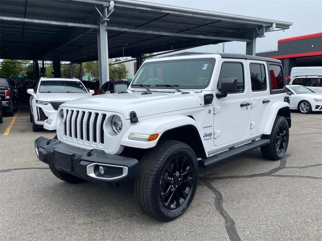 used 2021 Jeep Wrangler Unlimited 4xe car, priced at $30,500