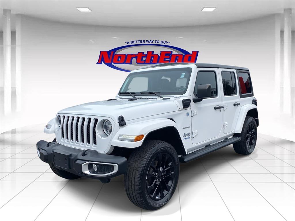 used 2021 Jeep Wrangler Unlimited 4xe car, priced at $28,500