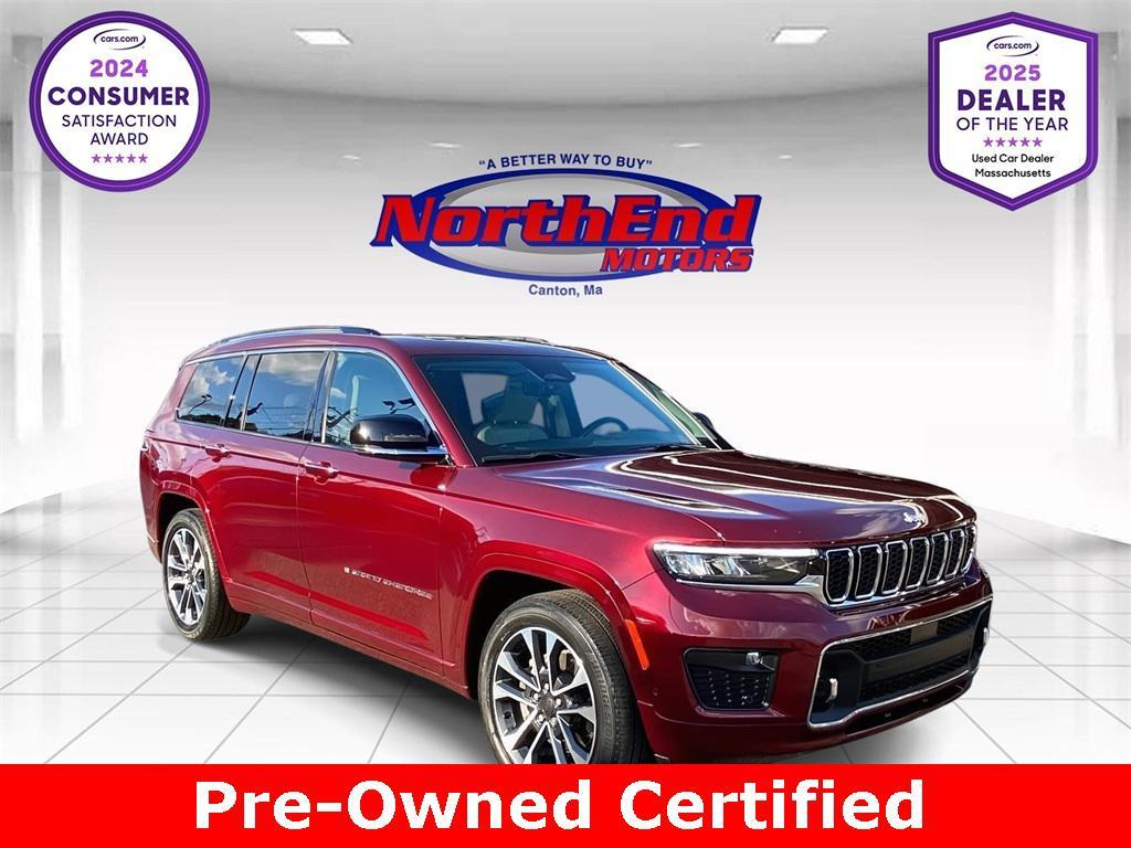 used 2021 Jeep Grand Cherokee L car, priced at $36,990