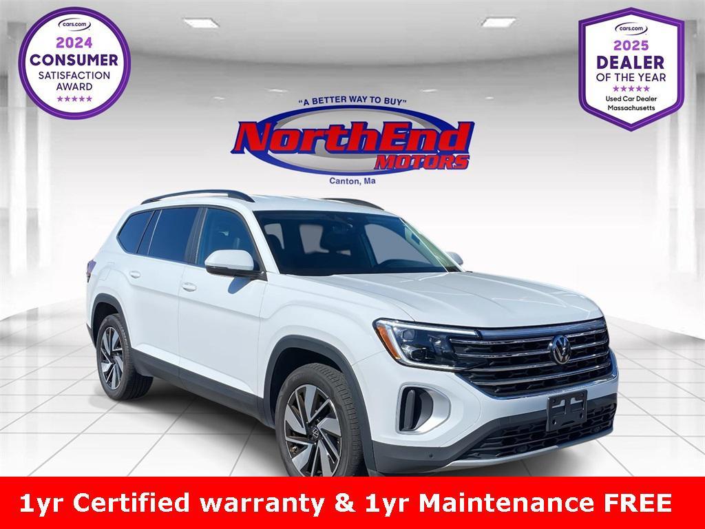 used 2024 Volkswagen Atlas car, priced at $31,500