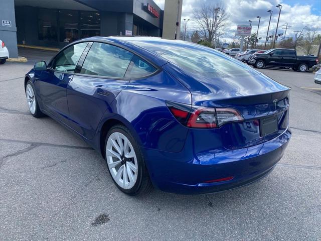 used 2022 Tesla Model 3 car, priced at $23,999