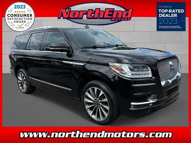 used 2021 Lincoln Navigator car, priced at $48,500