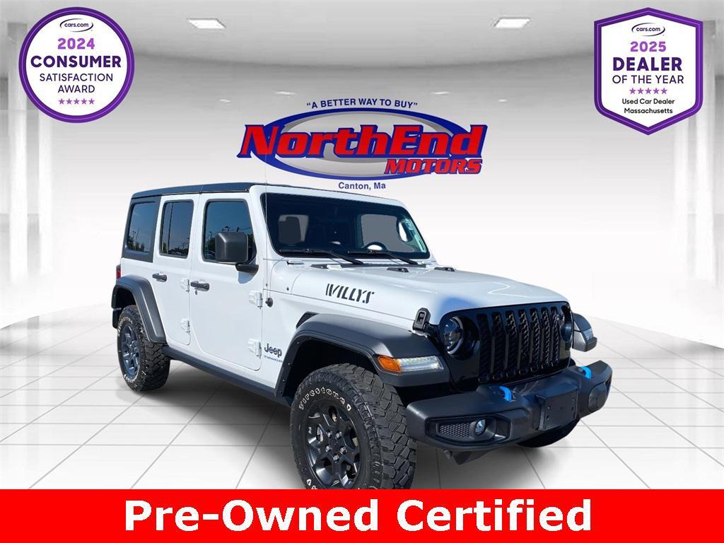 used 2023 Jeep Wrangler 4xe car, priced at $30,400