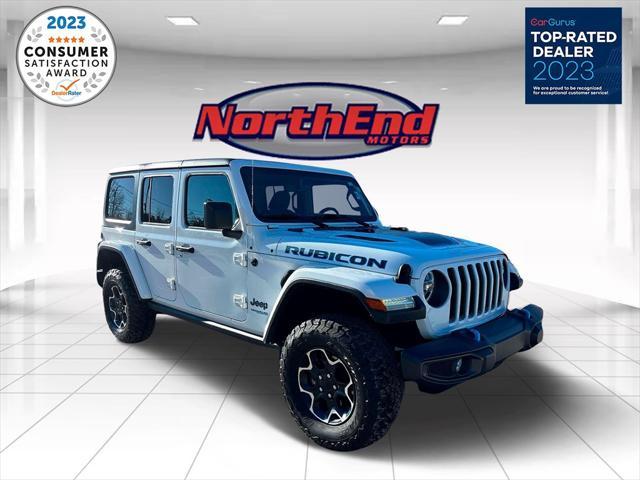 used 2022 Jeep Wrangler Unlimited 4xe car, priced at $34,900