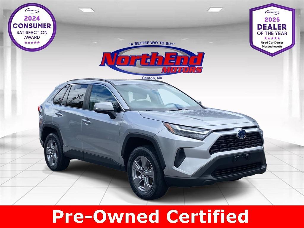 used 2022 Toyota RAV4 Hybrid car, priced at $27,500