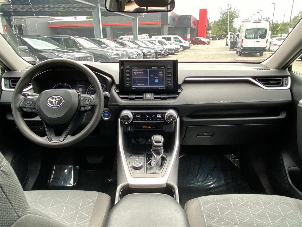 used 2022 Toyota RAV4 Hybrid car, priced at $27,500