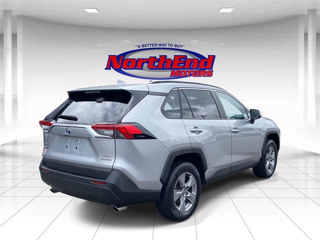 used 2022 Toyota RAV4 Hybrid car, priced at $27,500