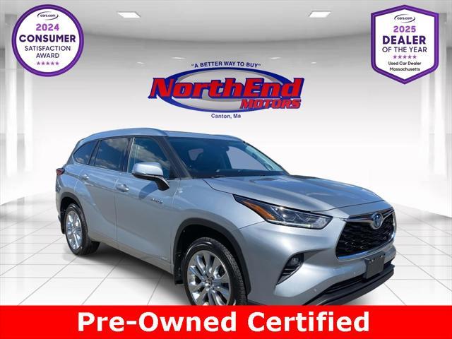 used 2021 Toyota Highlander Hybrid car, priced at $36,990