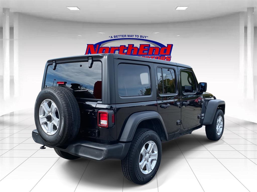 used 2021 Jeep Wrangler Unlimited car, priced at $26,499
