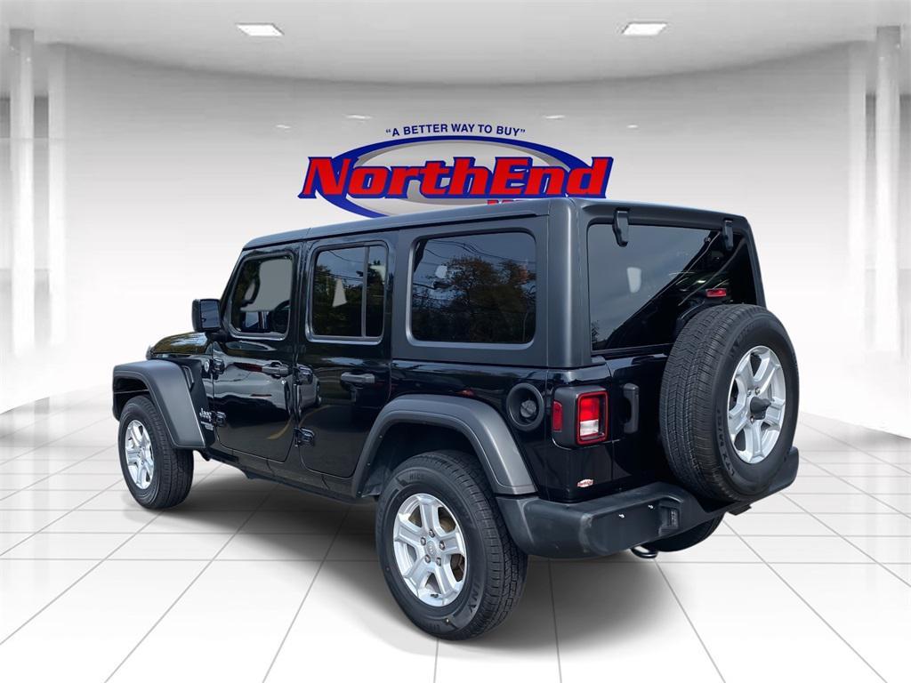 used 2021 Jeep Wrangler Unlimited car, priced at $26,499