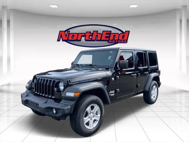 used 2021 Jeep Wrangler Unlimited car, priced at $27,500