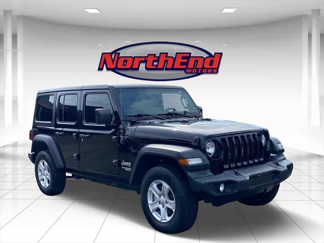 used 2021 Jeep Wrangler Unlimited car, priced at $27,500