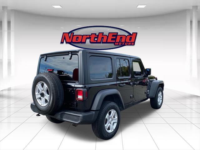 used 2021 Jeep Wrangler Unlimited car, priced at $27,500