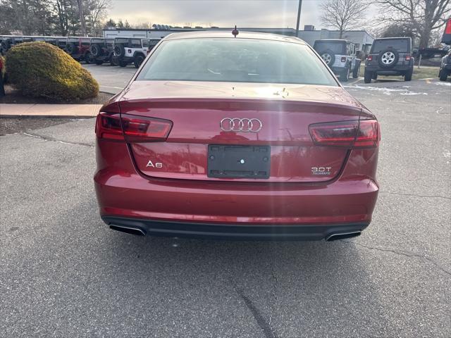 used 2018 Audi A6 car, priced at $24,500