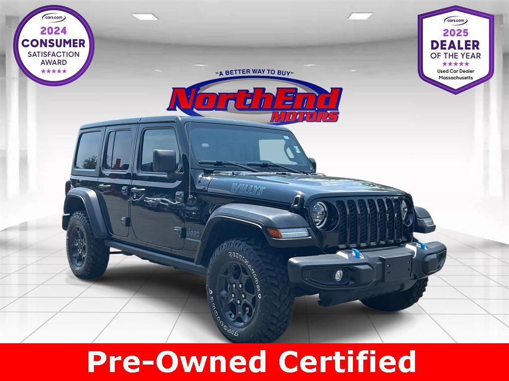 used 2023 Jeep Wrangler 4xe car, priced at $31,989