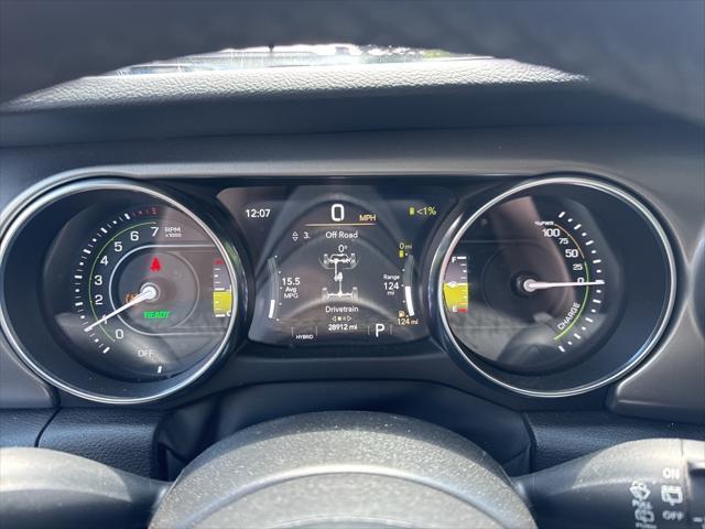 used 2023 Jeep Wrangler 4xe car, priced at $30,490