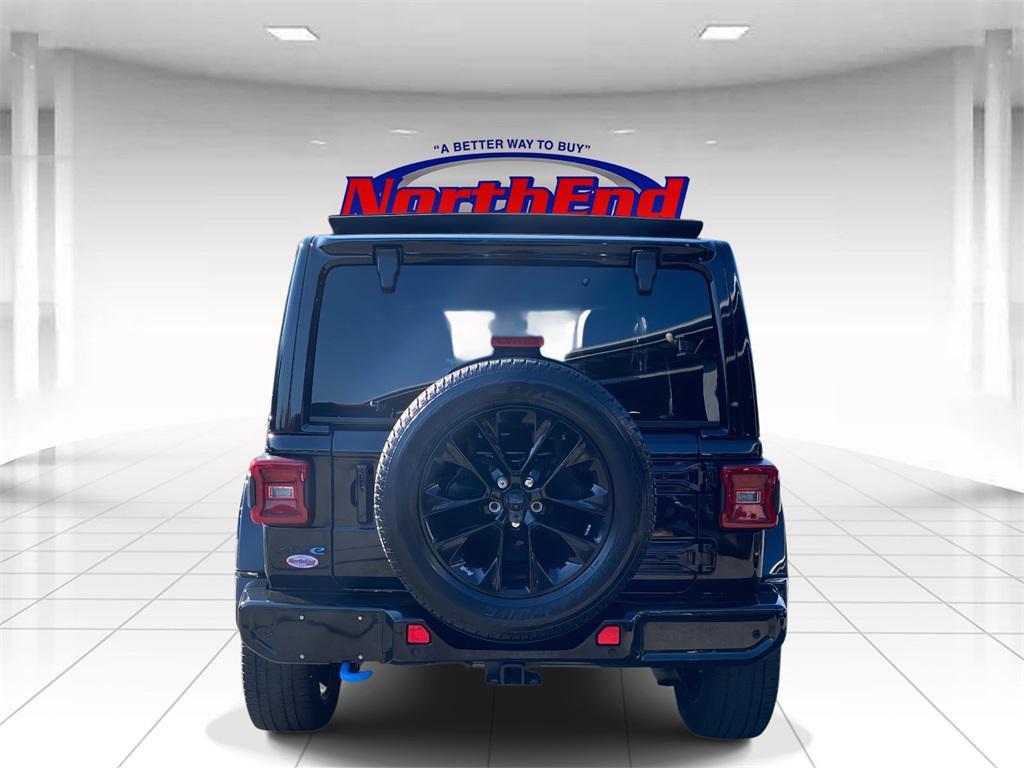 used 2021 Jeep Wrangler Unlimited 4xe car, priced at $37,500