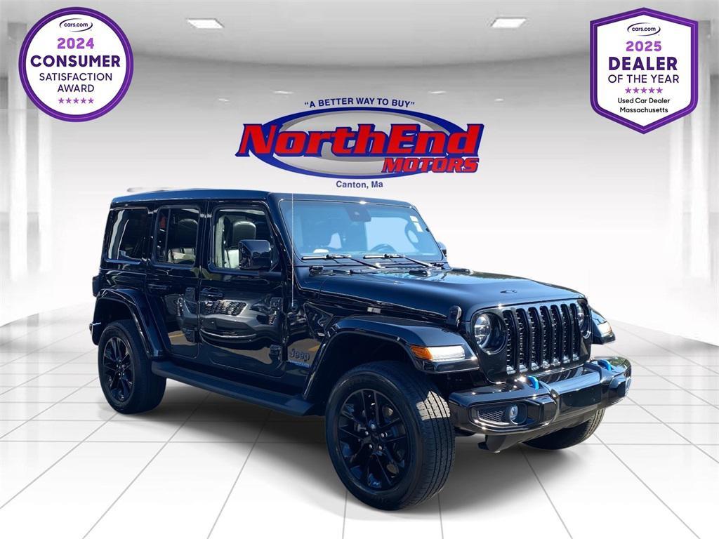 used 2021 Jeep Wrangler Unlimited 4xe car, priced at $35,500