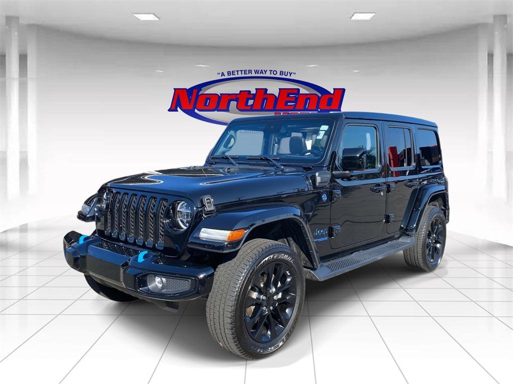 used 2021 Jeep Wrangler Unlimited 4xe car, priced at $37,500