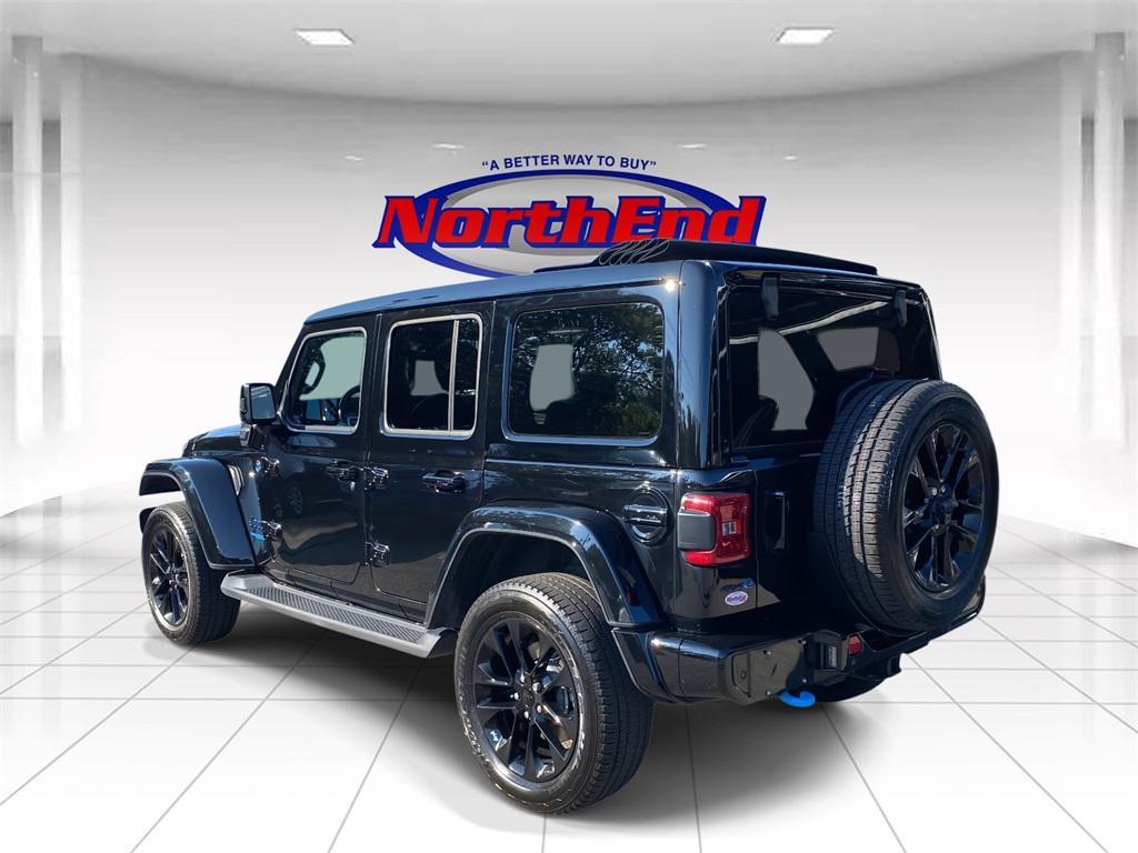 used 2021 Jeep Wrangler Unlimited 4xe car, priced at $37,500