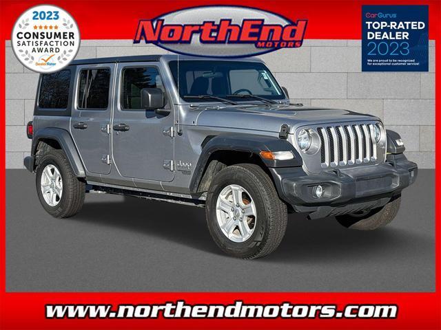 used 2020 Jeep Wrangler Unlimited car, priced at $28,500