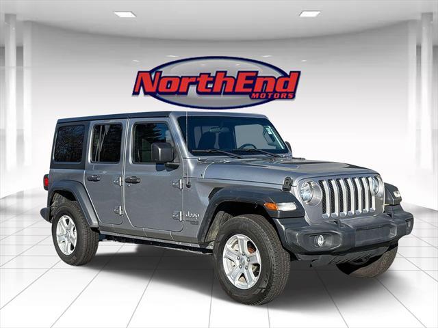 used 2020 Jeep Wrangler Unlimited car, priced at $27,489