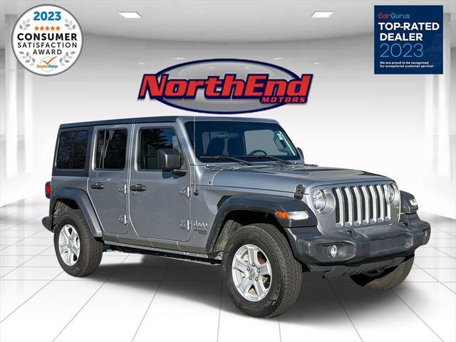 used 2020 Jeep Wrangler Unlimited car, priced at $27,489