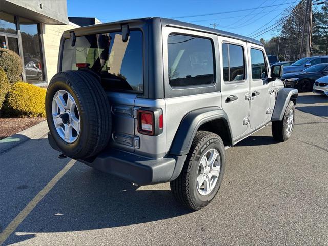 used 2020 Jeep Wrangler Unlimited car, priced at $28,999