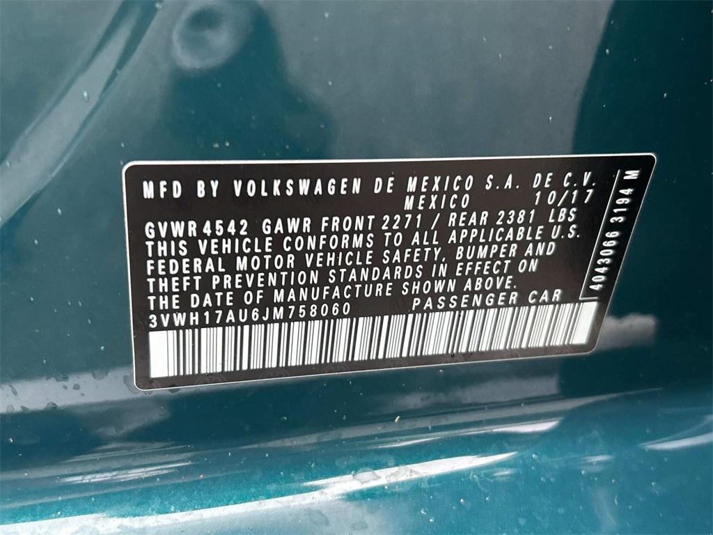 used 2018 Volkswagen Golf Alltrack car, priced at $18,499