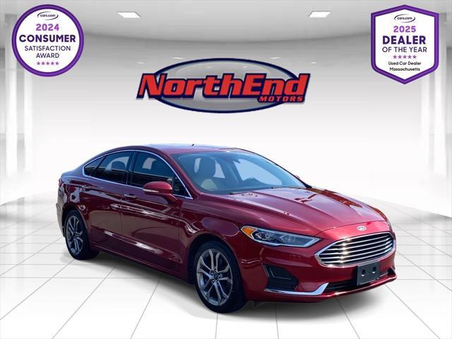 used 2019 Ford Fusion car, priced at $13,990
