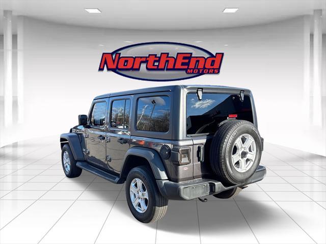 used 2021 Jeep Wrangler Unlimited car, priced at $29,755