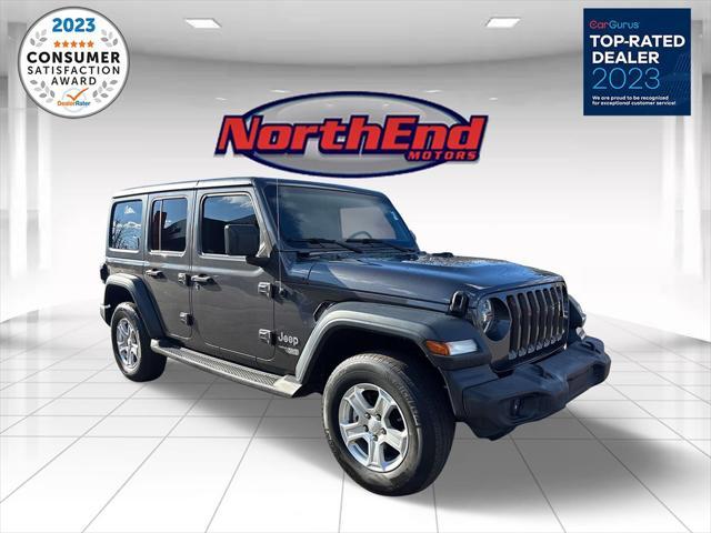 used 2021 Jeep Wrangler Unlimited car, priced at $29,755