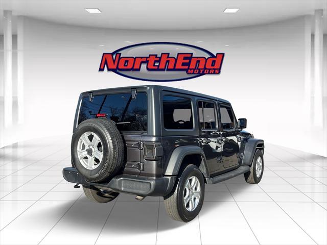 used 2021 Jeep Wrangler Unlimited car, priced at $29,755