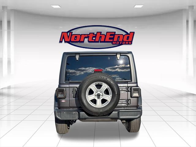 used 2021 Jeep Wrangler Unlimited car, priced at $29,755