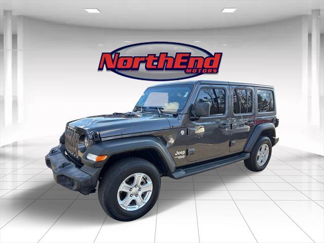 used 2021 Jeep Wrangler Unlimited car, priced at $29,755