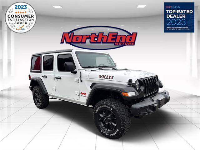 used 2021 Jeep Wrangler car, priced at $30,126