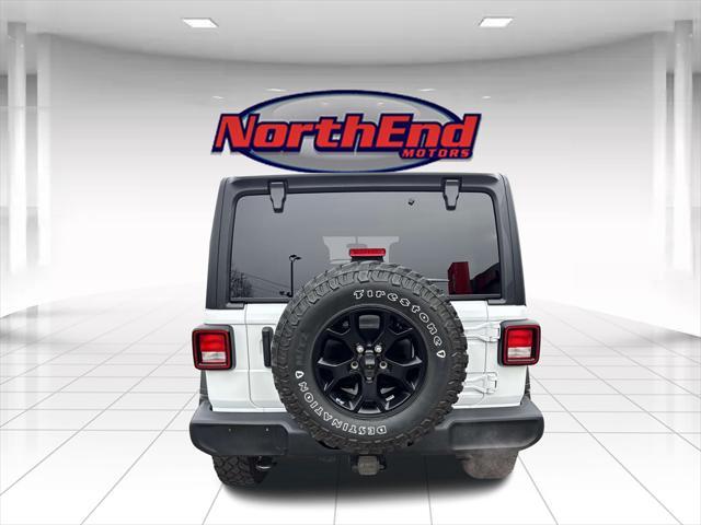 used 2021 Jeep Wrangler car, priced at $30,126