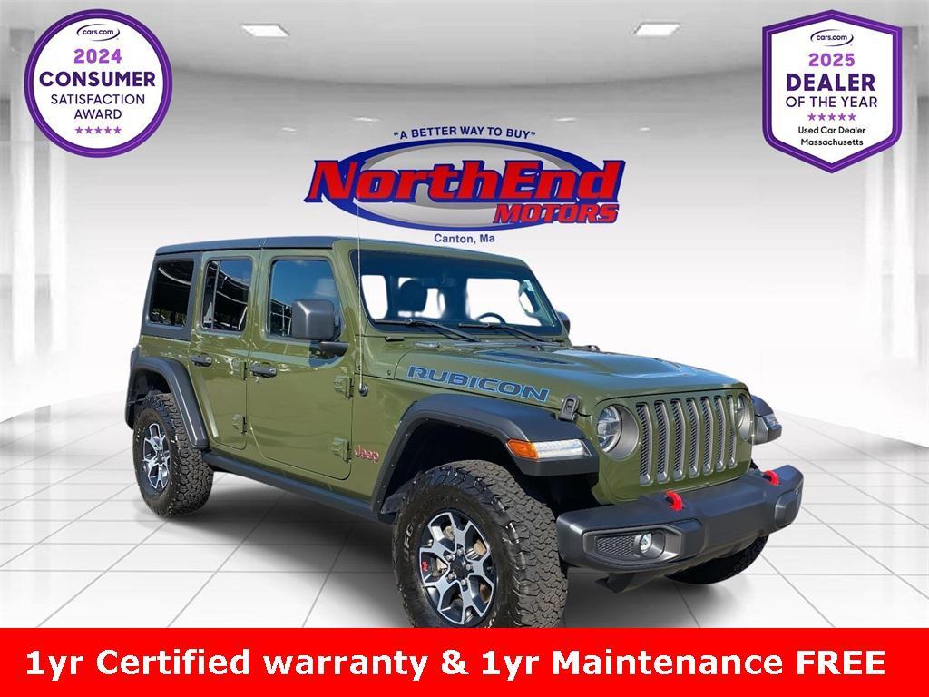 used 2021 Jeep Wrangler Unlimited car, priced at $35,500