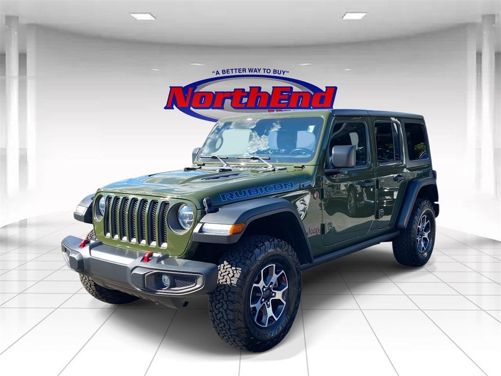 used 2021 Jeep Wrangler Unlimited car, priced at $35,990