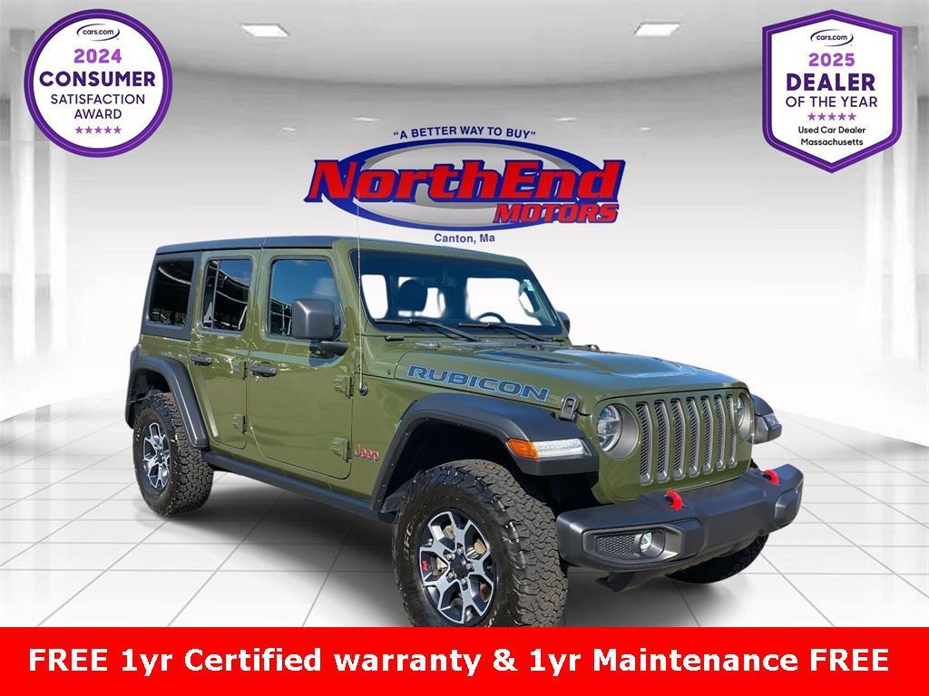 used 2021 Jeep Wrangler Unlimited car, priced at $34,999