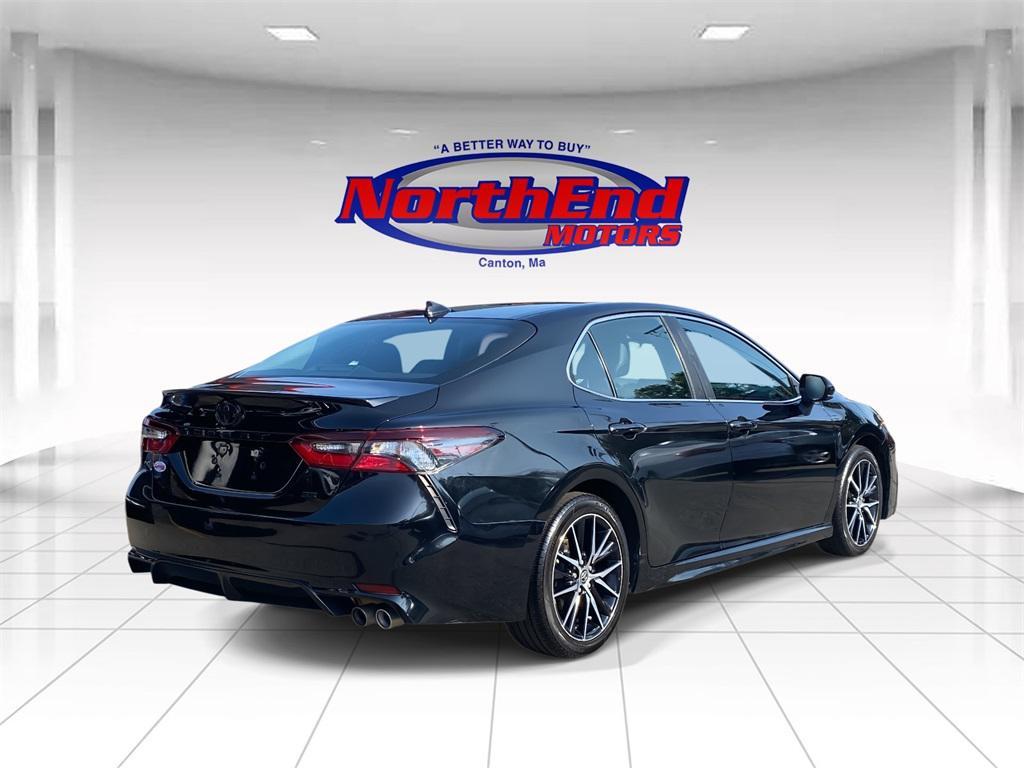used 2021 Toyota Camry car, priced at $18,500